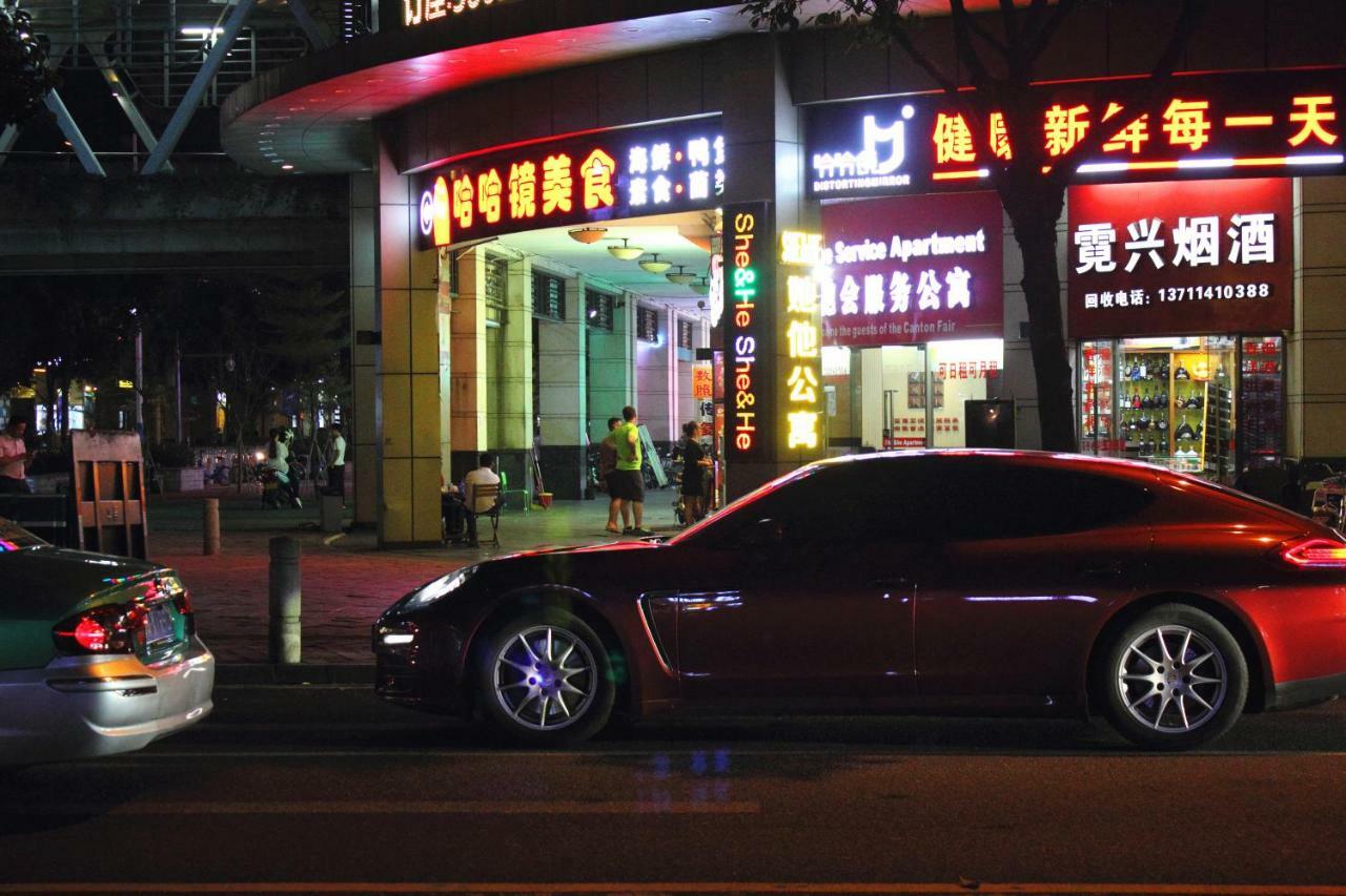 She & He Service Apartment Huifeng กวางโจว ภายนอก รูปภาพ