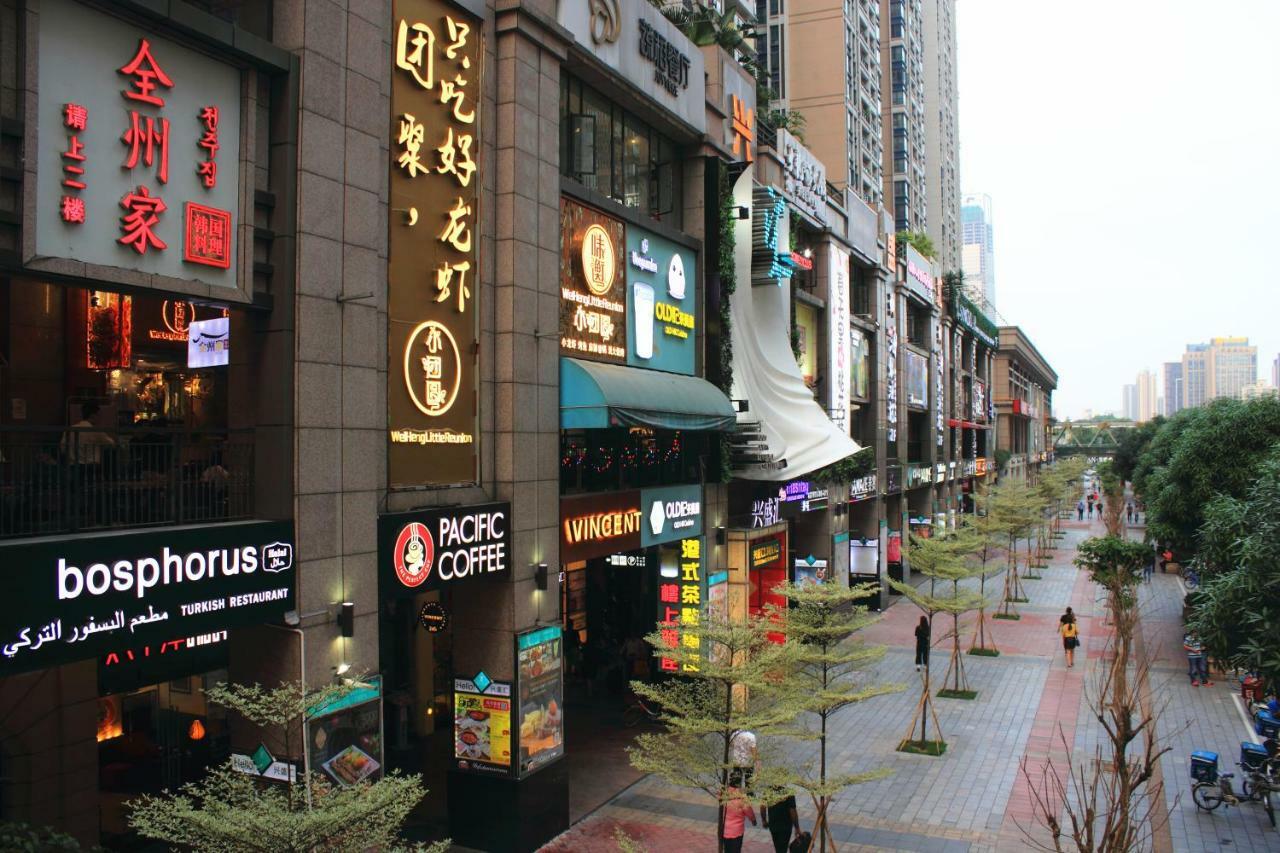 She & He Service Apartment Huifeng กวางโจว ภายนอก รูปภาพ
